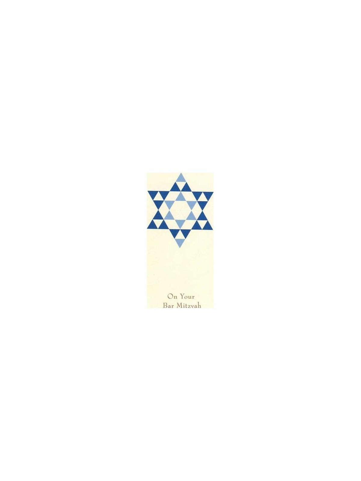 Blue Star of David Money Cards - Box of 10 Cards | Gifts | Judaica