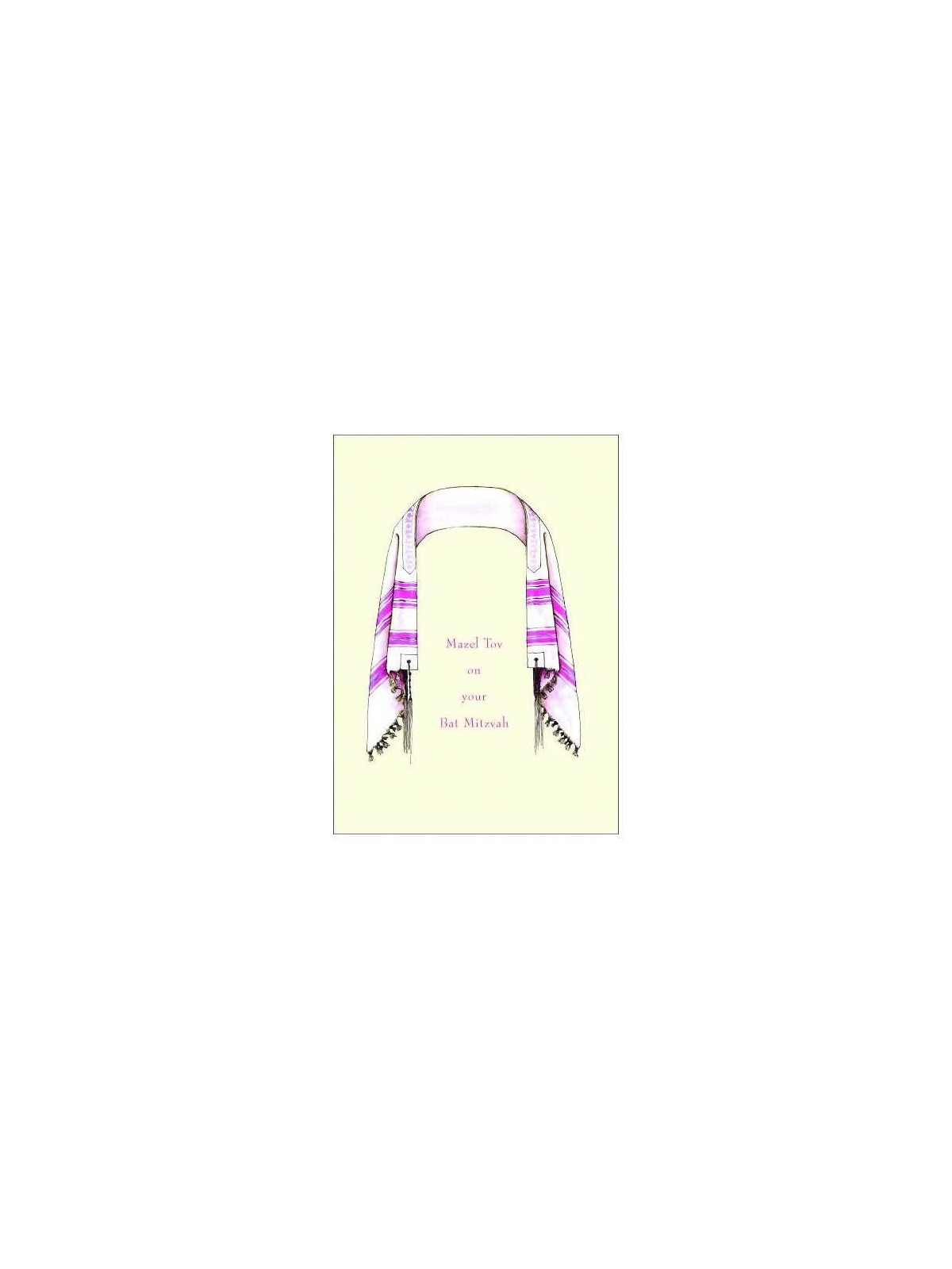 The Bat Tallit - Box of 10 Cards | Gifts | Judaica