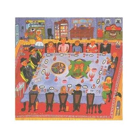 The Family Seder - Box of 10 Cards | Gifts | Judaica