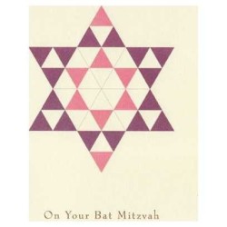 Lavender Star of David - Box of 10 Cards | Gifts | Judaica