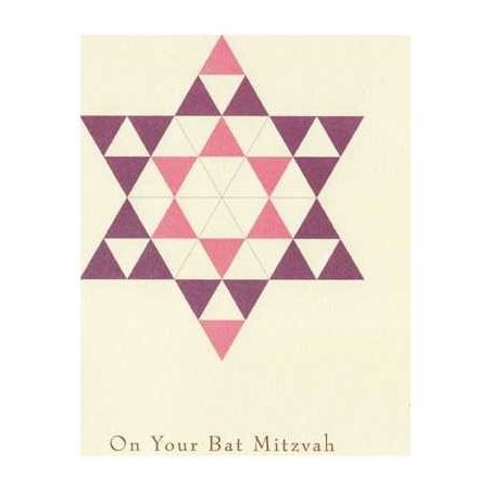 Lavender Star of David - Box of 10 Cards | Gifts | Judaica