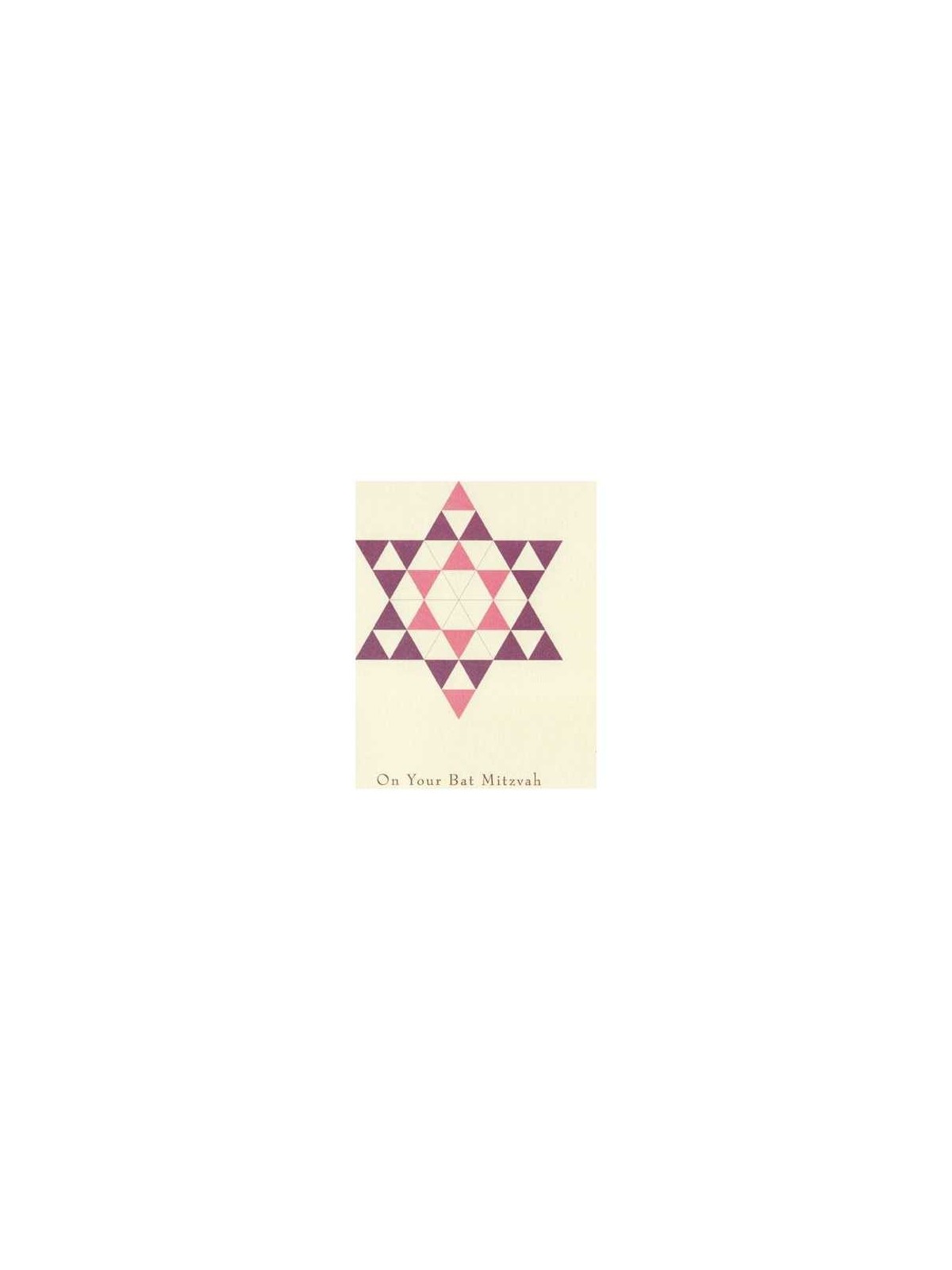 Lavender Star of David - Box of 10 Cards | Gifts | Judaica