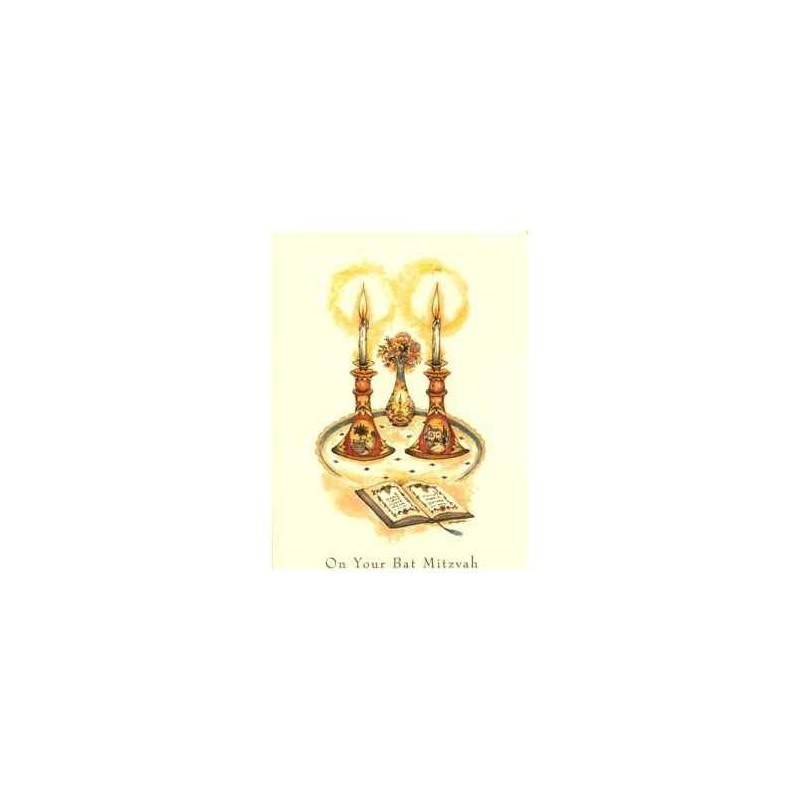 The Candlesticks - Box of 10 Cards | Gifts | Judaica