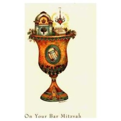 The Sanctuary Kiddush Cup - Box of 10 Cards | Gifts | Judaica