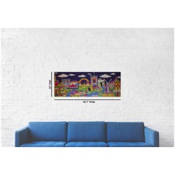 "Small World Jerusalem" Hand Signed, Size Medium | Art | Judaica