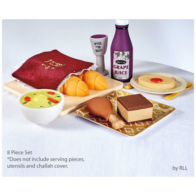My First Shabbat Food, 8 Piece Set | All Judaica | Judaica