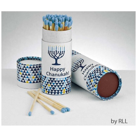Chanukah Long Matches in Gift Box, 60 Matches | Hanukkah | Judaica