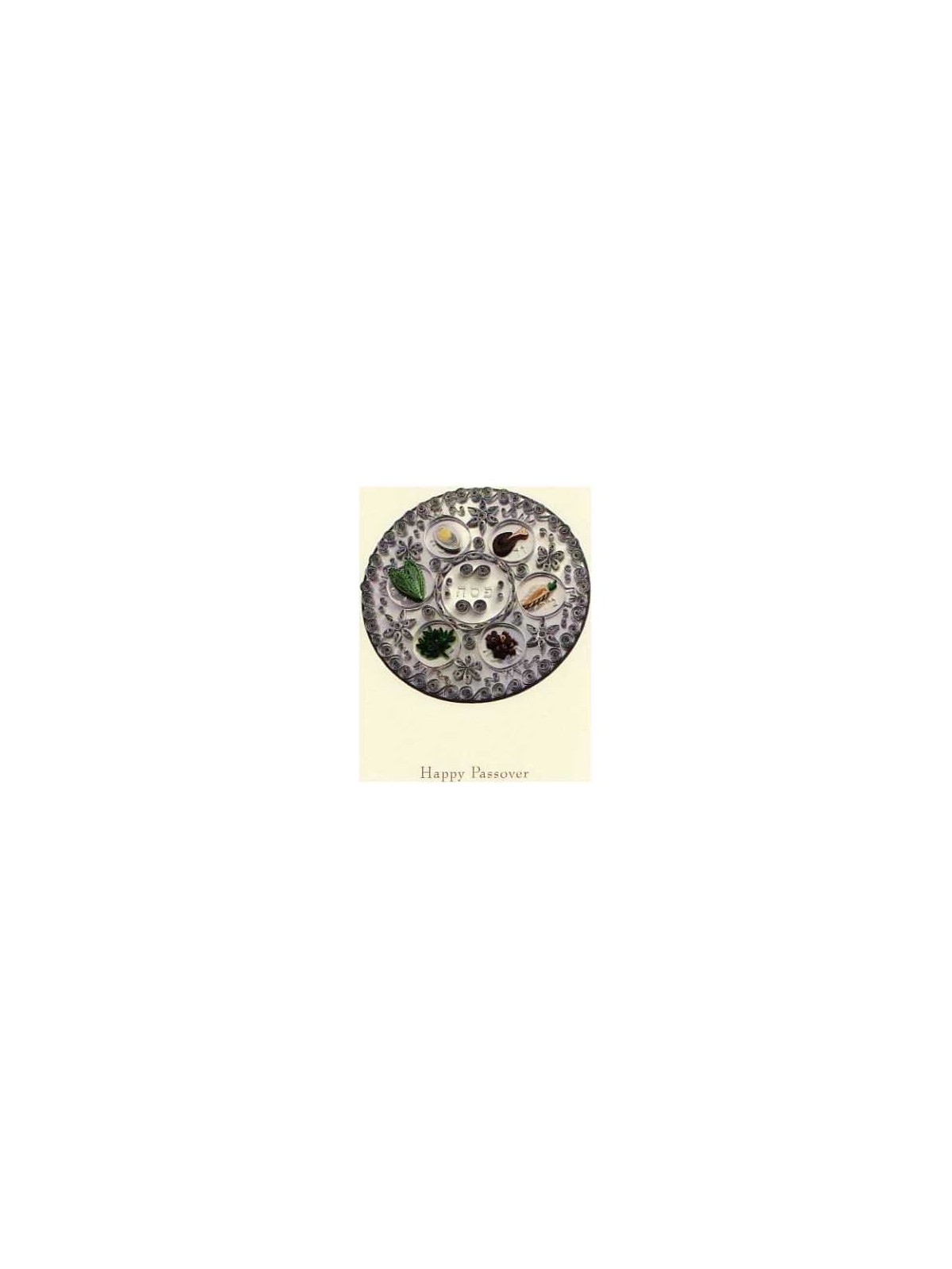 The Papercut Seder Plate - Box of 10 Cards | Gifts | Judaica