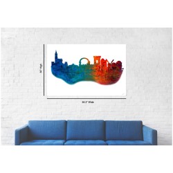 Jerusalem Of Color A view of the Jerusalem S | Art | Judaica