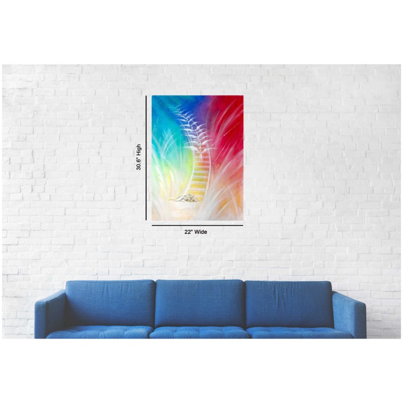 "Jacob's Ladder" Hand Signed, Size Medium | Art | Judaica