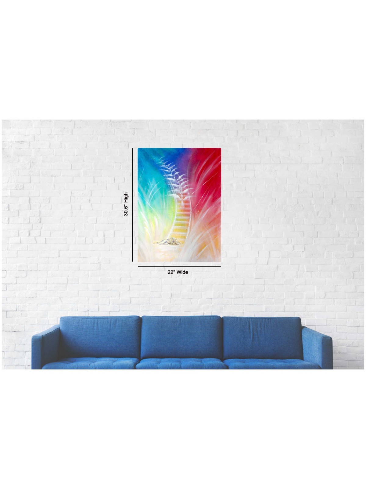 "Jacob's Ladder" Hand Signed, Size Medium | Art | Judaica