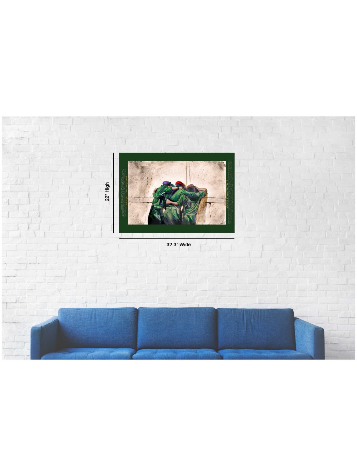 BYadeinu - Jerusalem In Our Hands Hand Si | Art | Judaica