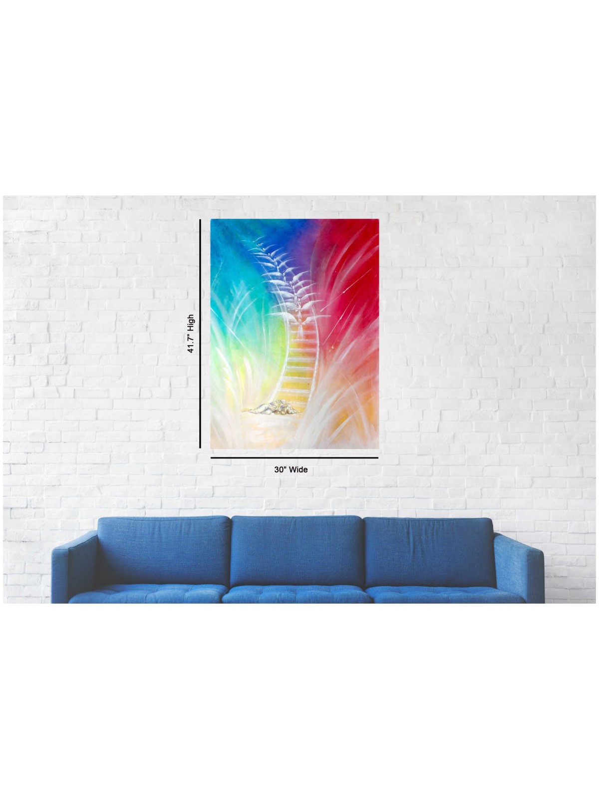 "Jacob's Ladder" Hand Signed, Size Large | Art | Judaica