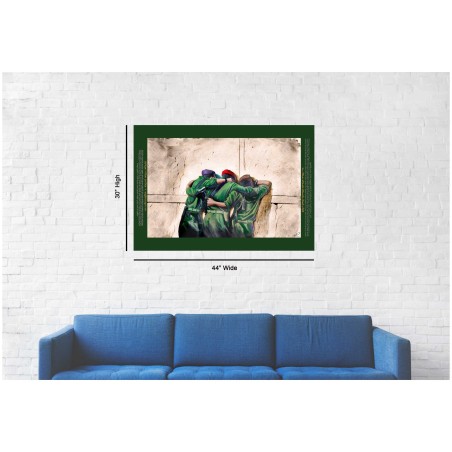 BYadeinu - Jerusalem In Our Hands Hand Si | Art | Judaica