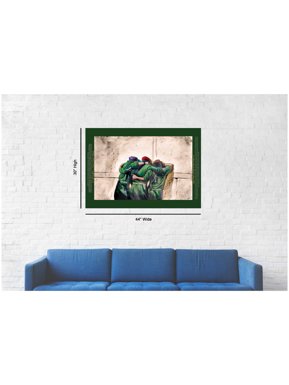 BYadeinu - Jerusalem In Our Hands Hand Si | Art | Judaica