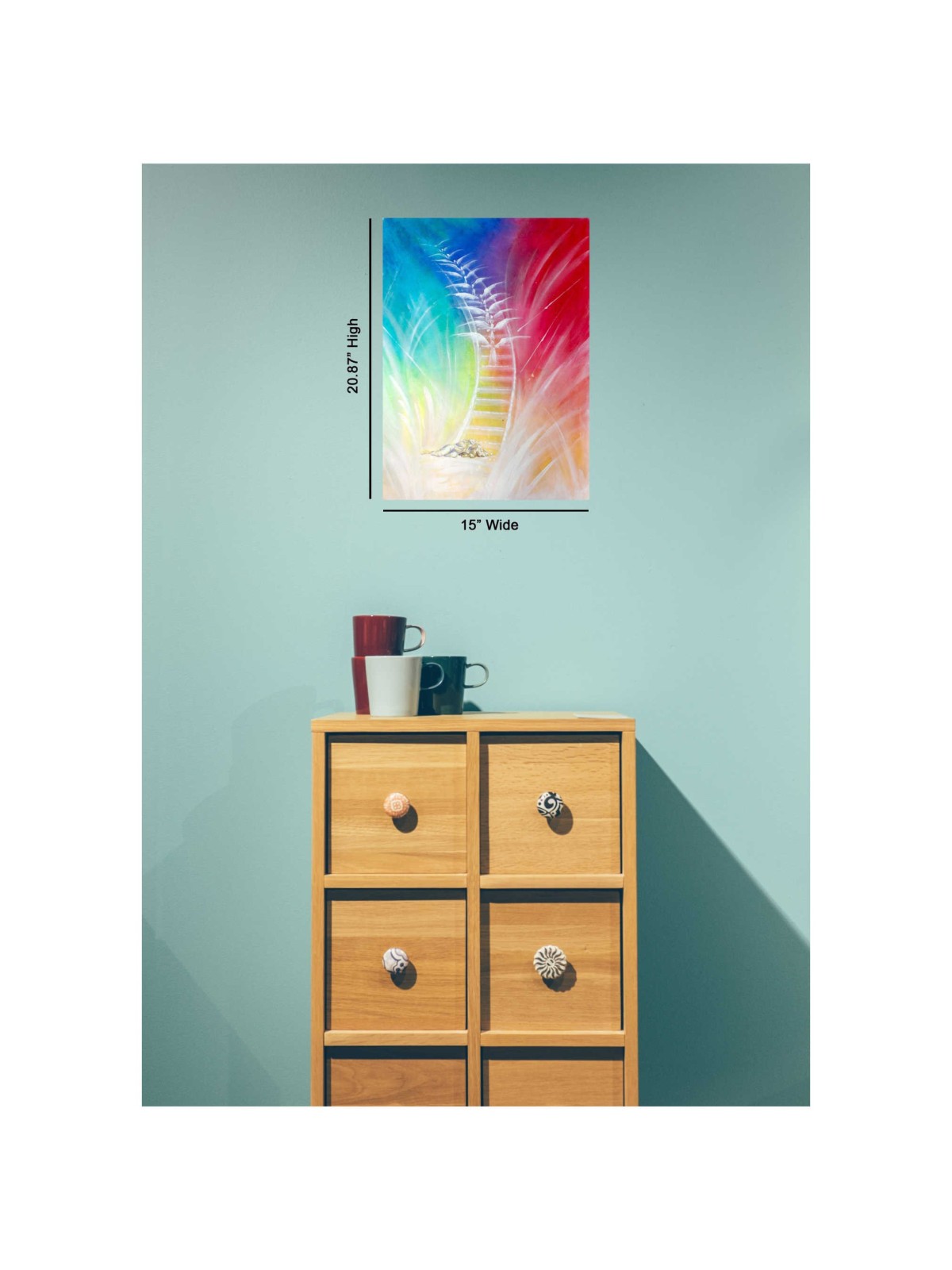 "Jacob's Ladder" Hand Signed, Size Small | Art | Judaica