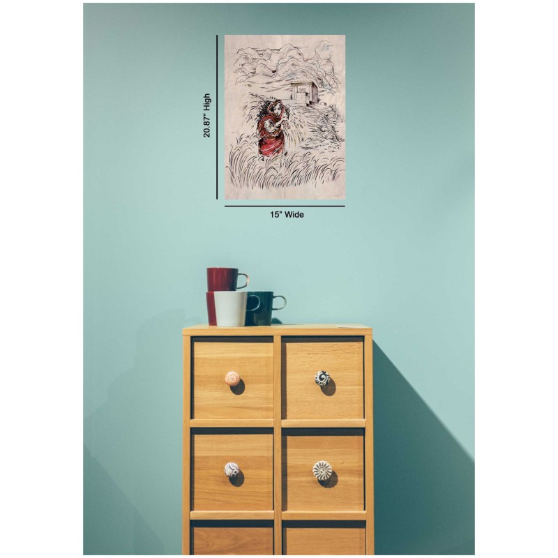 "Ruth" In The Field Hand Signed, Size Small | Art | Judaica