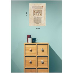 "Physicians' Prayer" Hand Signed, Size Small | Art | Judaica