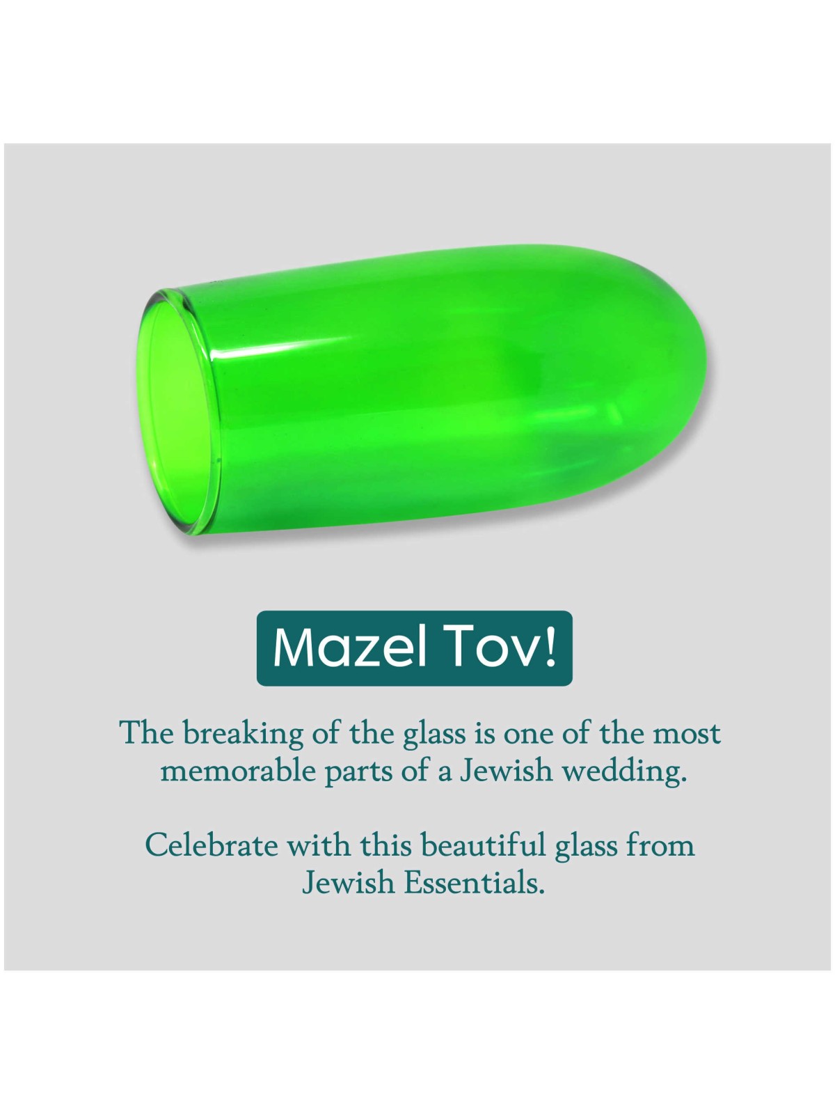 Wedding Chuppah Breaking Glass by Jewish Essential | Wedding | Judaica