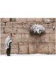 "Kotel Shrouded in Snow" Hand Signed, Size Medium | Art | Judaica