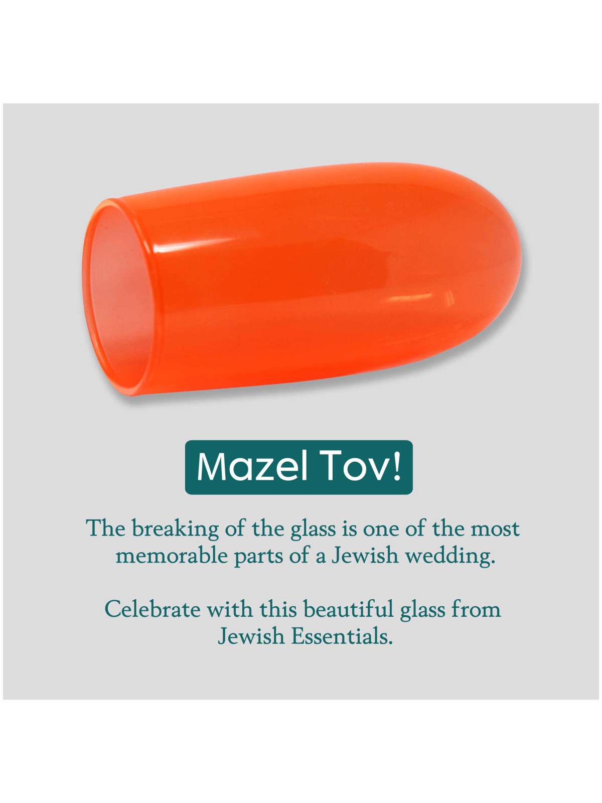 Wedding Chuppah Breaking Glass by Jewish Essential | Wedding | Judaica