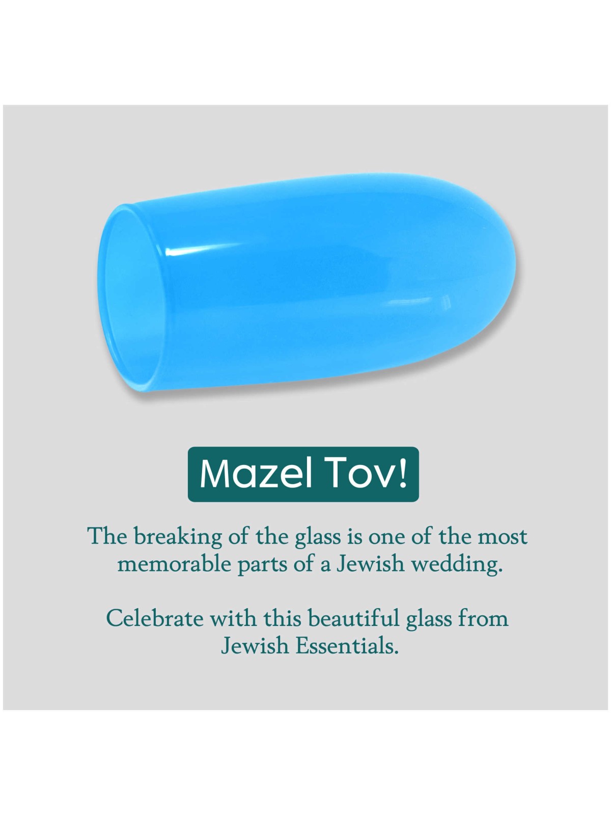 Wedding Chuppah Breaking Glass by Jewish Essential | Wedding | Judaica