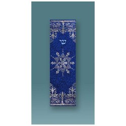 Blue Star Car Mezuzah Case By Mickie Caspi | Mezuzahs | Judaica