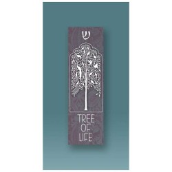 Grey Tree Car Mezuzah Case By Mickie Caspi | Mezuzahs | Judaica