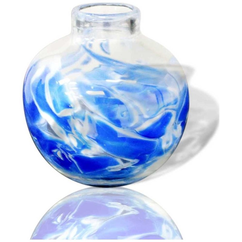 Wedding Glass Keepsake Round Bud Vase | Home Goods | Judaica