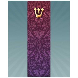 Plum Car Mezuzah Case By Mickie Caspi | Mezuzahs | Judaica