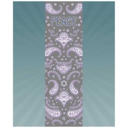 Peace Car Mezuzah Case By Mickie Caspi | Mezuzahs | Judaica