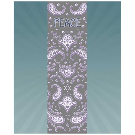 Peace Car Mezuzah Case By Mickie Caspi | Mezuzahs | Judaica
