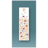Pomegranates & Butterfly Car Mezuzah Case By Micki | Mezuzahs | Judaic