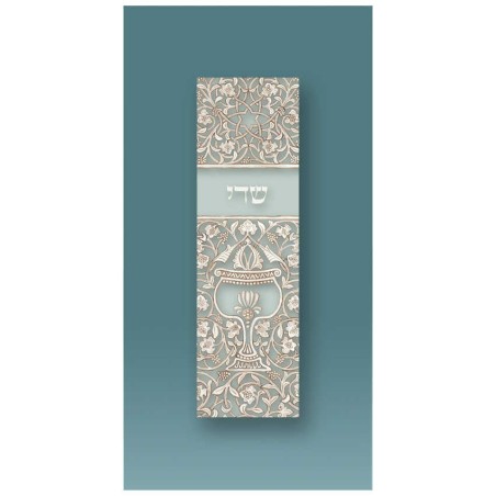 Opal Goblet Car Mezuzah Case By Mickie Caspi | Mezuzahs | Judaica