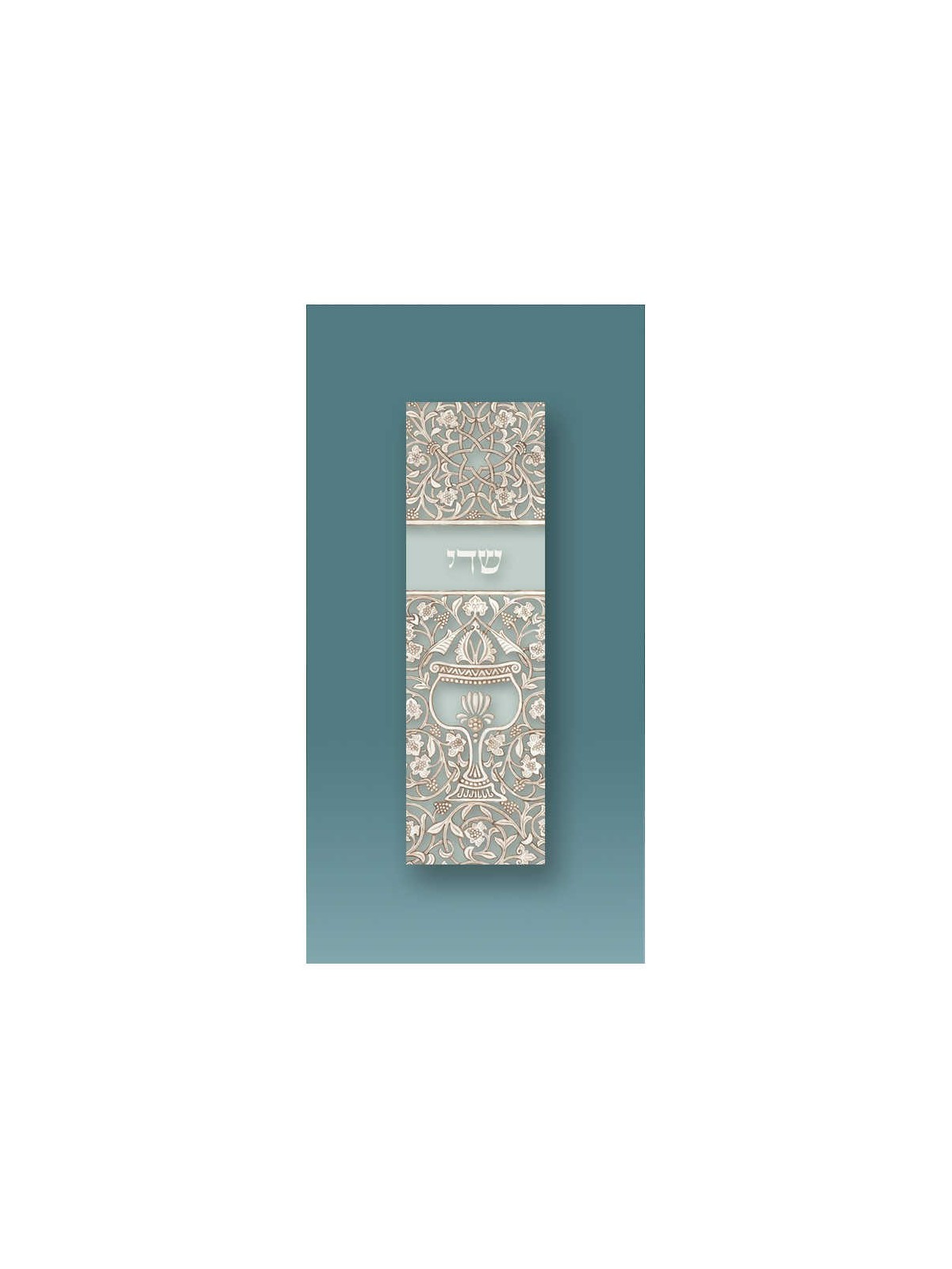 Opal Goblet Car Mezuzah Case By Mickie Caspi | Mezuzahs | Judaica