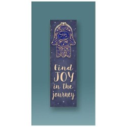 Joy Hamsa Car Mezuzah Case By Mickie Caspi | Mezuzahs | Judaica
