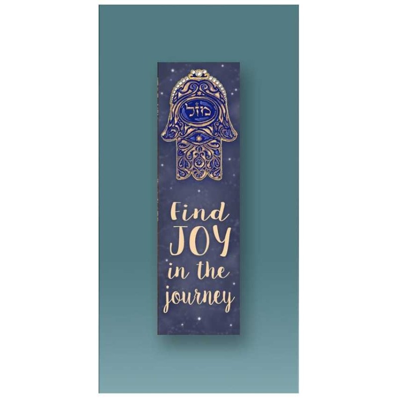 Joy Hamsa Car Mezuzah Case By Mickie Caspi | Mezuzahs | Judaica
