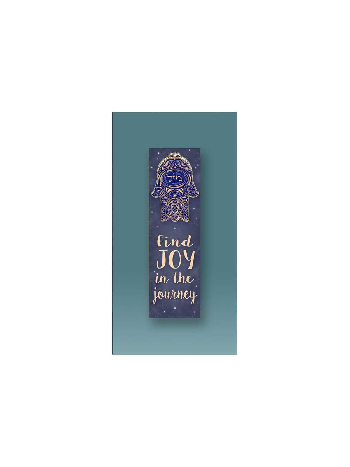 Joy Hamsa Car Mezuzah Case By Mickie Caspi | Mezuzahs | Judaica