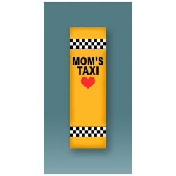 Moms Taxi Car Mezuzah Case By Mickie Caspi | Mezuzahs | Judaica