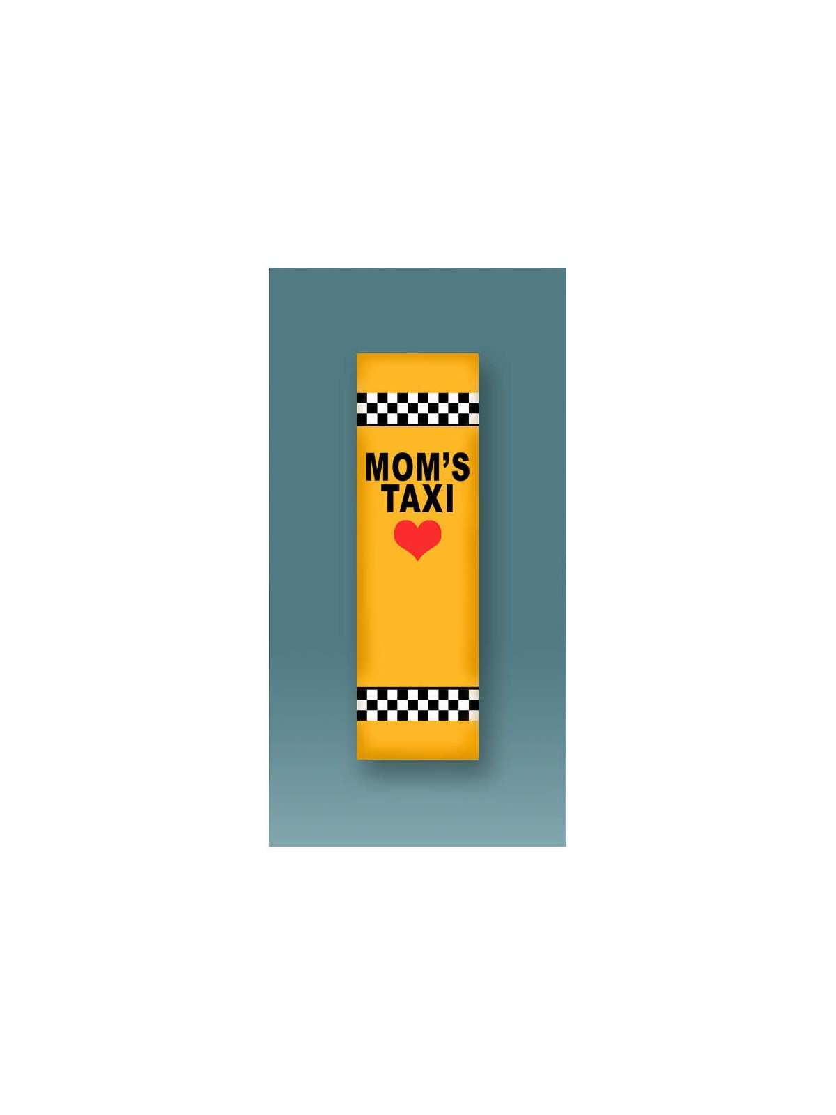 Moms Taxi Car Mezuzah Case By Mickie Caspi | Mezuzahs | Judaica