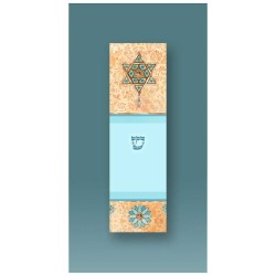 Victorian Star Car Mezuzah Case By Mickie Caspi | Mezuzahs | Judaica