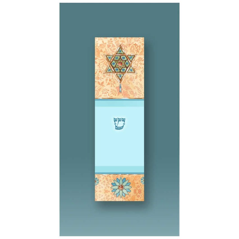 Victorian Star Car Mezuzah Case By Mickie Caspi | Mezuzahs | Judaica