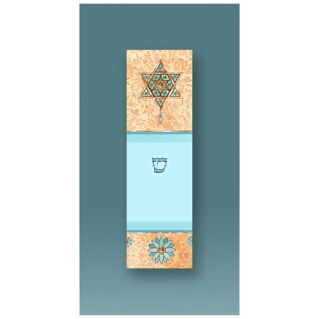 Victorian Star Car Mezuzah Case By Mickie Caspi | Mezuzahs | Judaica