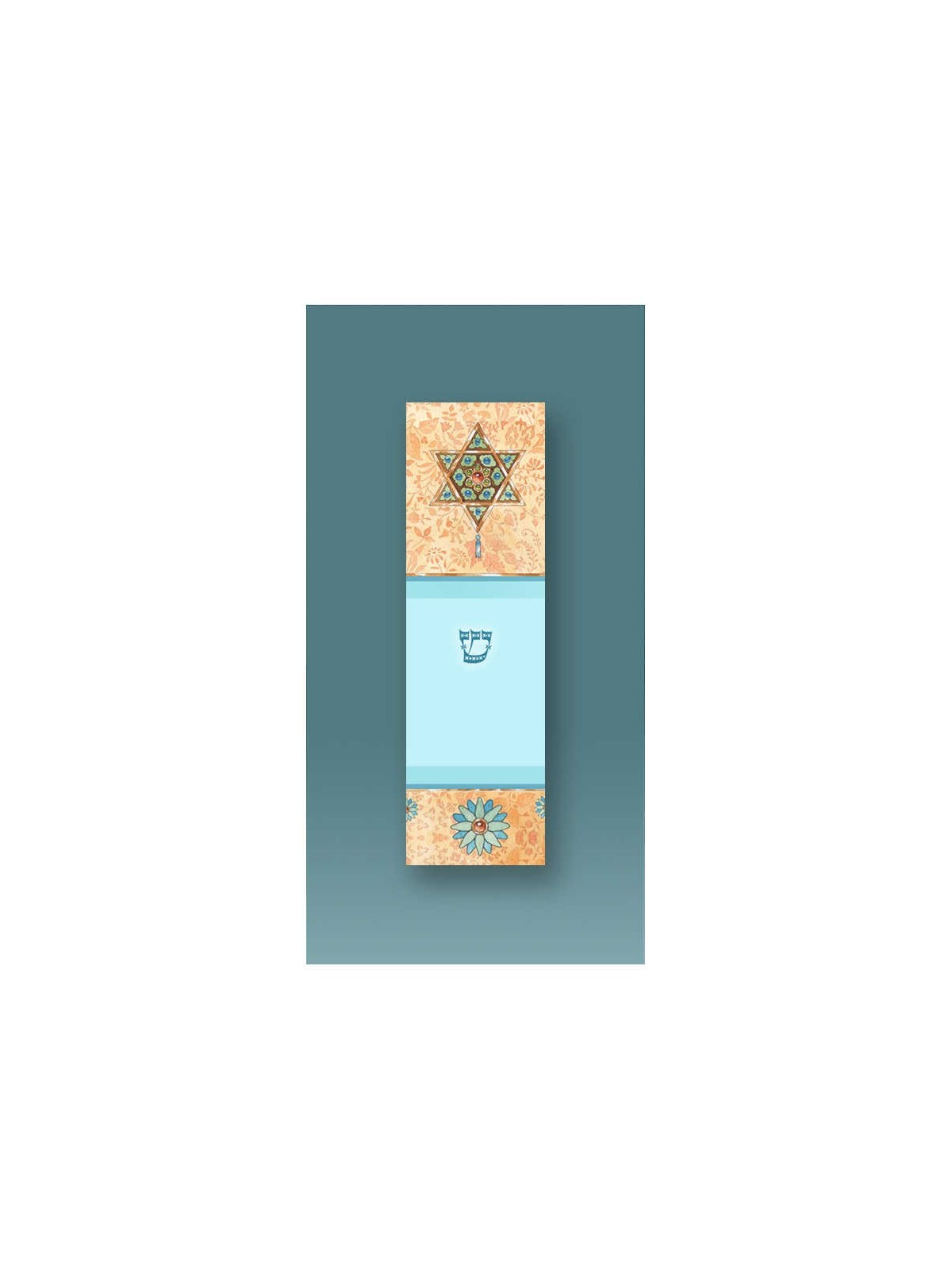Victorian Star Car Mezuzah Case By Mickie Caspi | Mezuzahs | Judaica