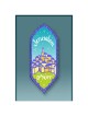 Jerusalem Car Mezuzah Case By Mickie Caspi | Mezuzahs | Judaica