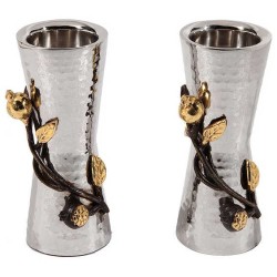 Stainless Steel Golden Pomegranate Tealight Candle | Candle Holders |
