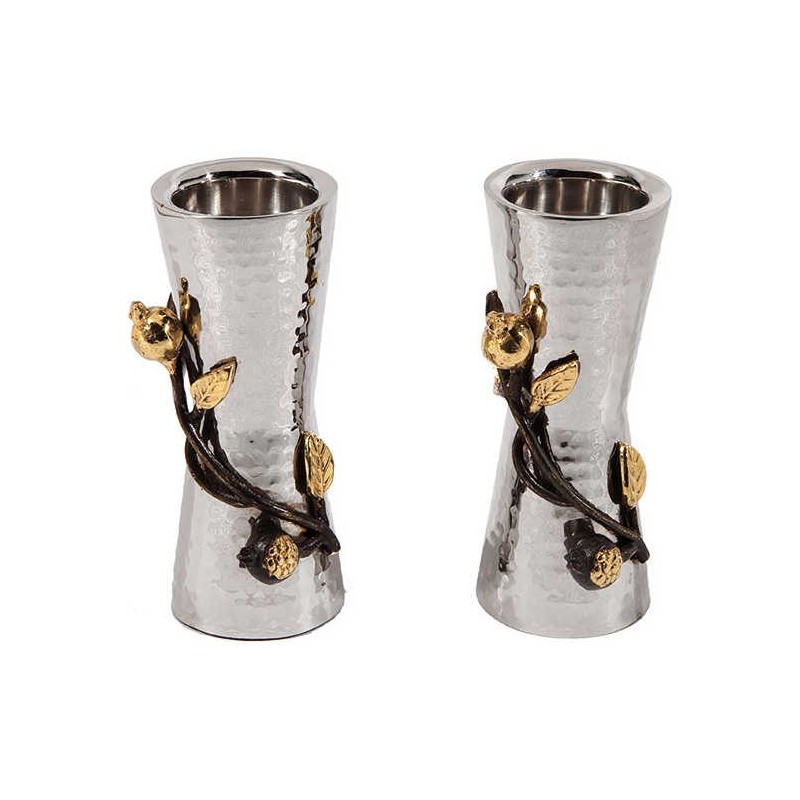 Stainless Steel Golden Pomegranate Tealight Candle | Candle Holders |