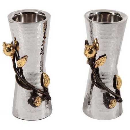 Stainless Steel Golden Pomegranate Tealight Candle | Candle Holders |