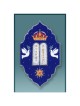Blue Doves Car Mezuzah Case By Mickie Caspi | Mezuzahs | Judaica