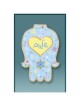 Hamsa Shalom Car Mezuzah Case By Mickie Caspi | Mezuzahs | Judaica